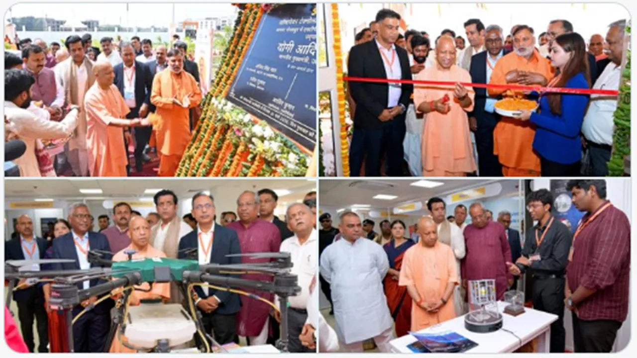 एसटीपीआई के लोकार्पण समारोह में बोले सीएम योगी- विकास की रफ्तार को कई गुना बढ़ा सकती है टेक्नोलॉजी