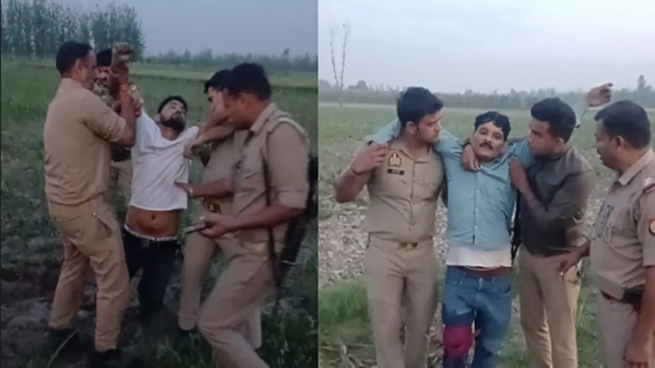 बरेली : गोकशी के आरोपियों से पुलिस की मुठभेड़, दो के गोली लगी, एक सिपाही भी घायल 