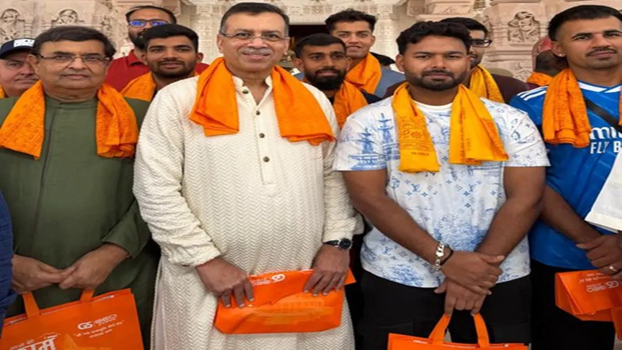 आईपीएल 2026 से पहले रामलला के शरण में पहुंची एलएसजी, भगवान राम के चरणों में नवाया शीश