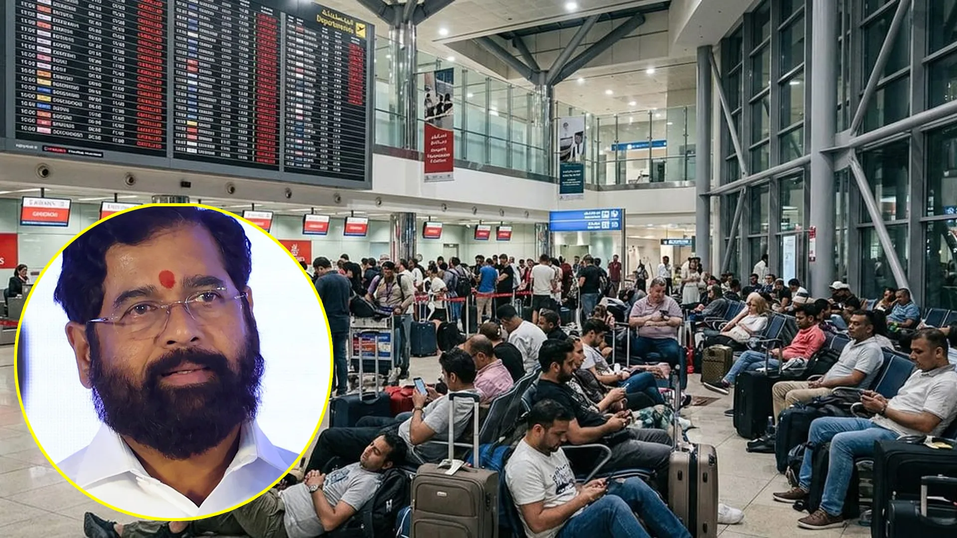 यूएई में फंसे महाराष्ट्र के 164 नागरिकों की वापसी के लिये आगे आये एकनाथ शिंदे, विशेष उड़ानों की व्यवस्था