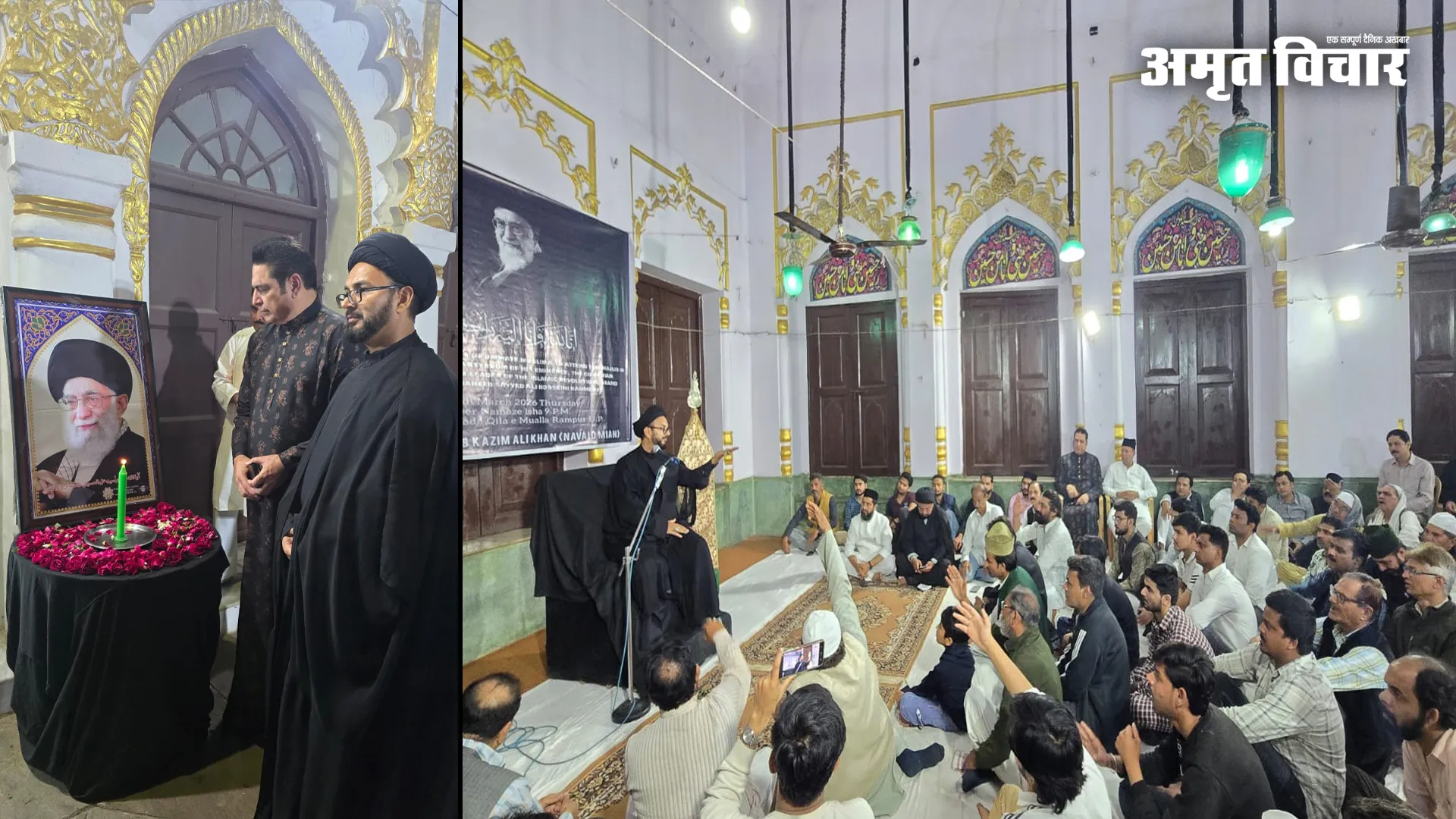 Rampur : ईरान की बहादुरी के किस्से इतिहास में होंगे दर्ज: नवेद मियां