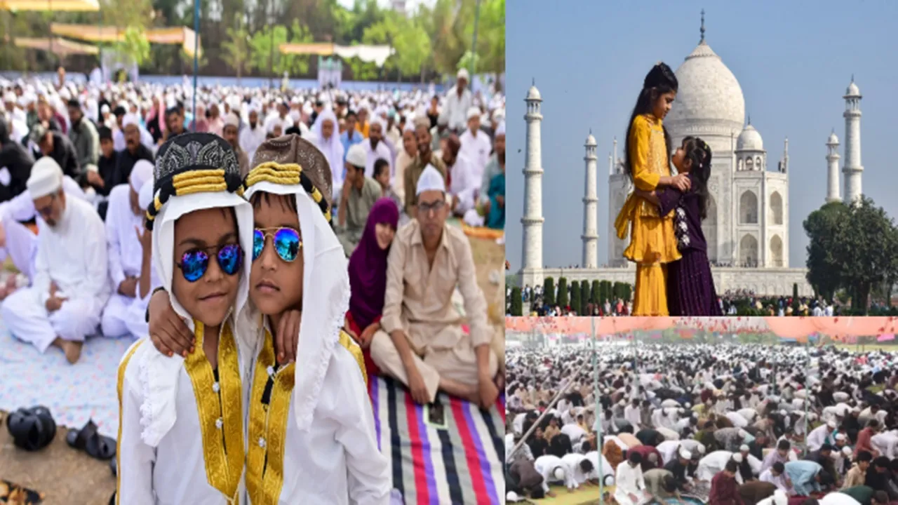 UP में हर्षोल्लास से मनाई गई ईद : मस्जिदों-ईदगाहों में अमन-चैन की दुआ, ऐशबाग में लगा नेताओं का जमवड़ा, ड्रोन से हुई निगरानी