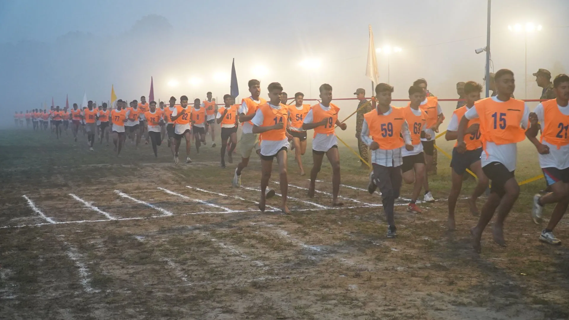 अग्निवीर भर्ती : 850 युवाओं ने लगाई उम्मीदों की दौड़, 550 के चमके सितारे