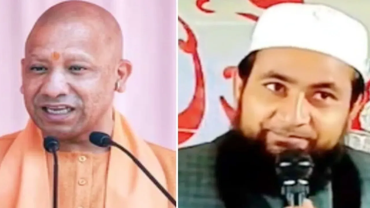 वाराणसी : सीएम योगी की मां पर टिप्पणी करने वाले मौलाना का पुतला फूंका, नागरिकता रद्द करने की मांग 