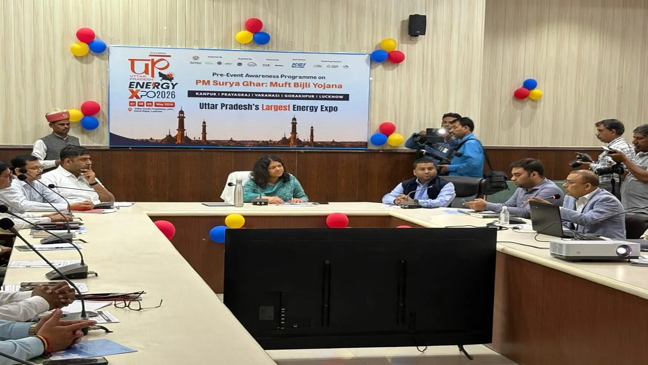UP Energy Expo 2026 : यूपी बनेगा सौर ऊर्जा निवेश का हब, 7-9 मई को लखनऊ में होगा यूपी एनर्जी एक्सपो 2026 