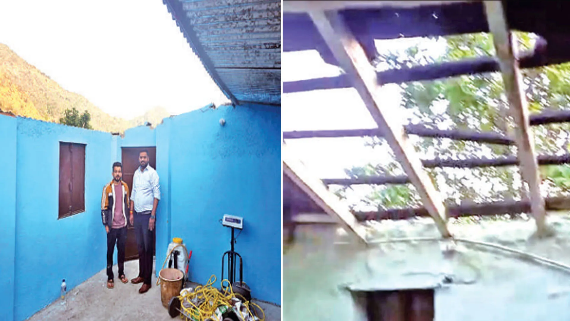 Uttrakhand: आधी रात आफत की आंधी-बारिश, कई घरों की छतें उड़ीं, तलाशना पड़ा सुरक्षित ठिकाना 