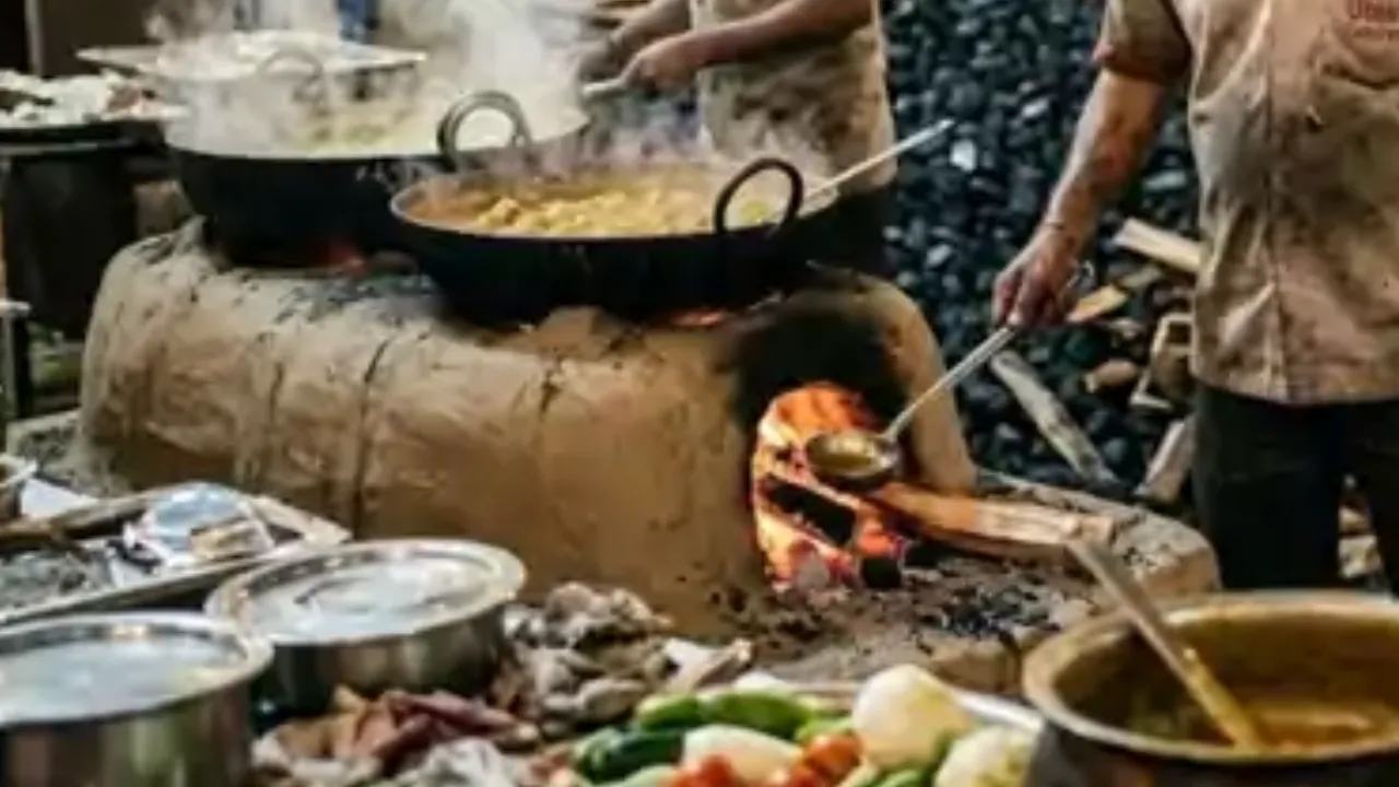 गैस संकट में भी नहीं रुका खिलाड़ियों का खाना: लखनऊ में भट्ठियों पर पक रहा के खेल छात्रावास में 440 प्रतिभाओं का भोजन 