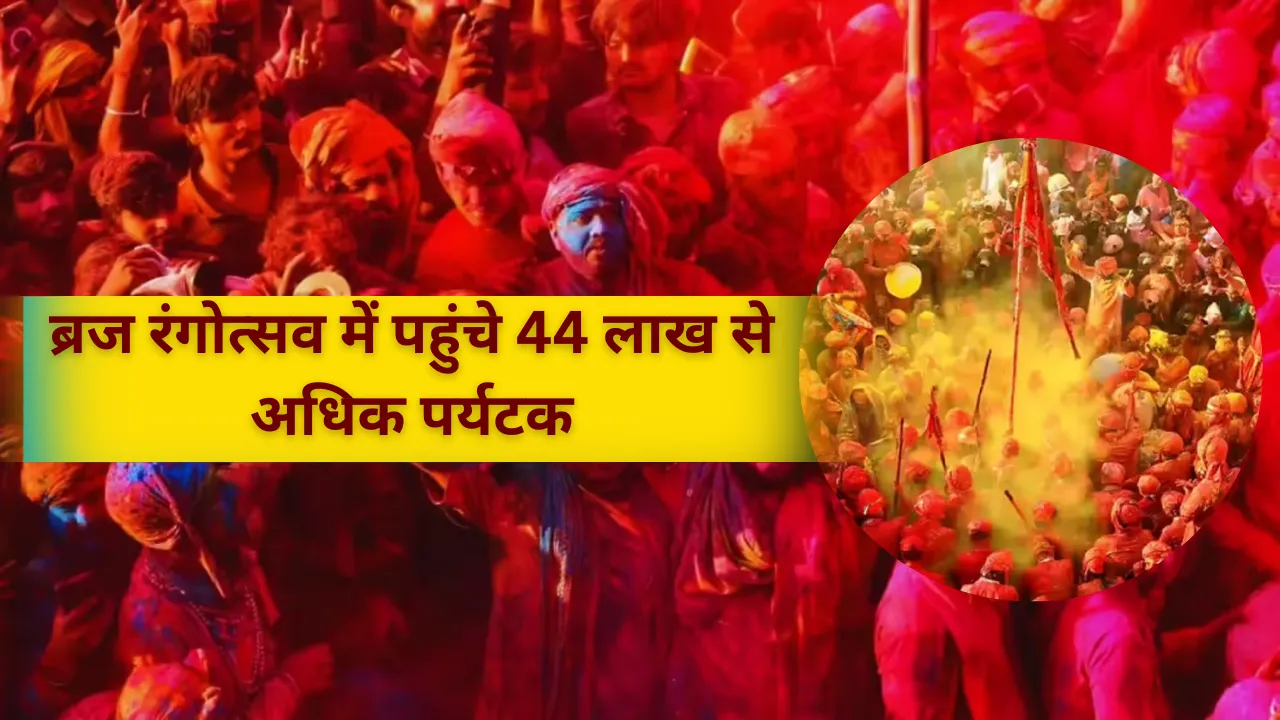 ब्रज रंगोत्सव में पहुंचे 44 लाख से अधिक पर्यटक... बोले जयवीर- ‘ग्रेवयार्ड इकॉनमी’ से ‘टेंपल इकॉनमी’ की ओर बढ़ रहा यूपी 