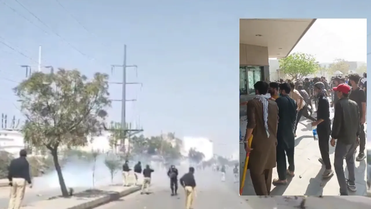 कराची में खामेनेई की मौत पर भड़का गुस्सा: अमेरिकी वाणिज्य दूतावास के बाहर पुलिस-प्रदर्शनकारियों में हिंसक झड़प, 6 मौतें, दर्जनों घायल