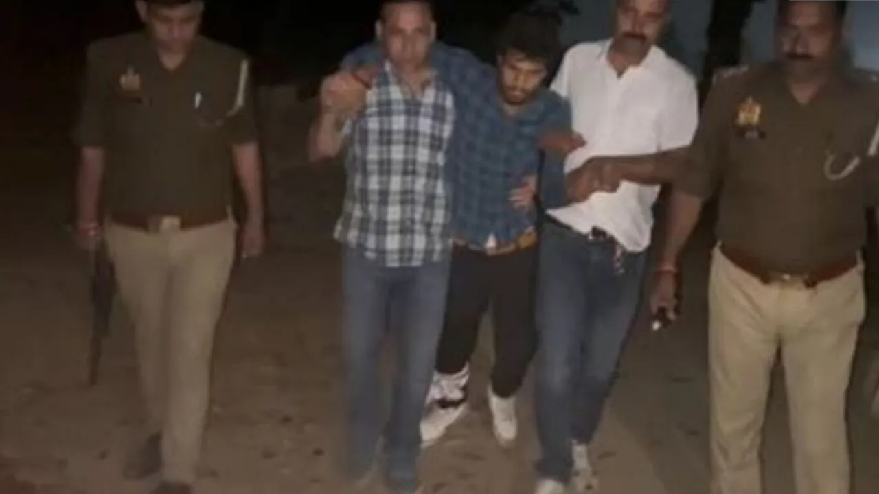 सुलतानपुरः 50 हजार का इनामी बदमाश मुठभेड़ के बाद गिरफ्तार