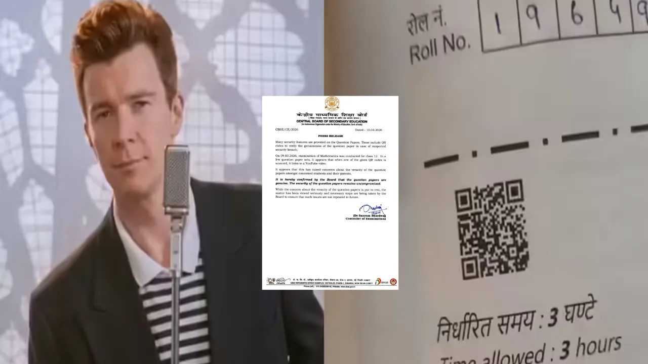 CBSC ने 12वीं गणित प्रश्नपत्र को बताया पूरी तरह से सुरक्षित, QR कोड को लेकर उठे सवालों के लिए जारी किया स्पष्टीकरण