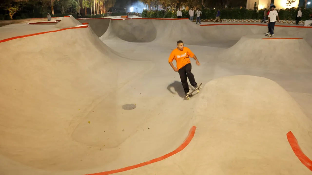 लोगों के लिए खुला लोहिया पार्क में बना स्केट पार्क,  8,500 वर्गमीटर में बनें प्रदेश के सबसे बड़े पार्क का मुख्य सचिव ने किया लोकार्पण