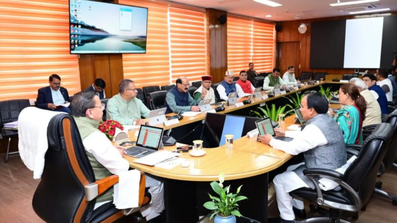 उत्तराखंड कैबिनेट बैठक में नए मंत्रियों का स्वागत, PM मोदी के संदेश पर जताया आभार 