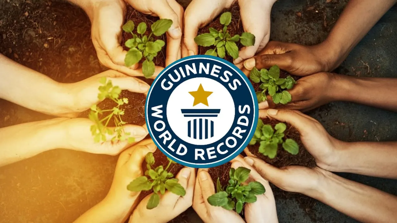 काशी के नाम स्वर्णिम कीर्तिमान... बनाया गिनीज वर्ल्ड रिकॉर्ड, एक घंटे में 2,51,446 पौधे रोपे 