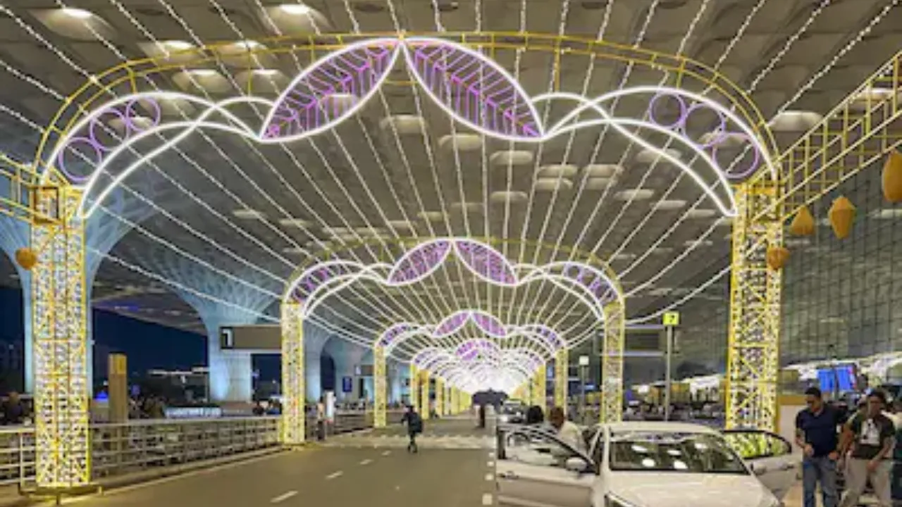 MUSKAN DIXIT  Noida Airport Inauguration