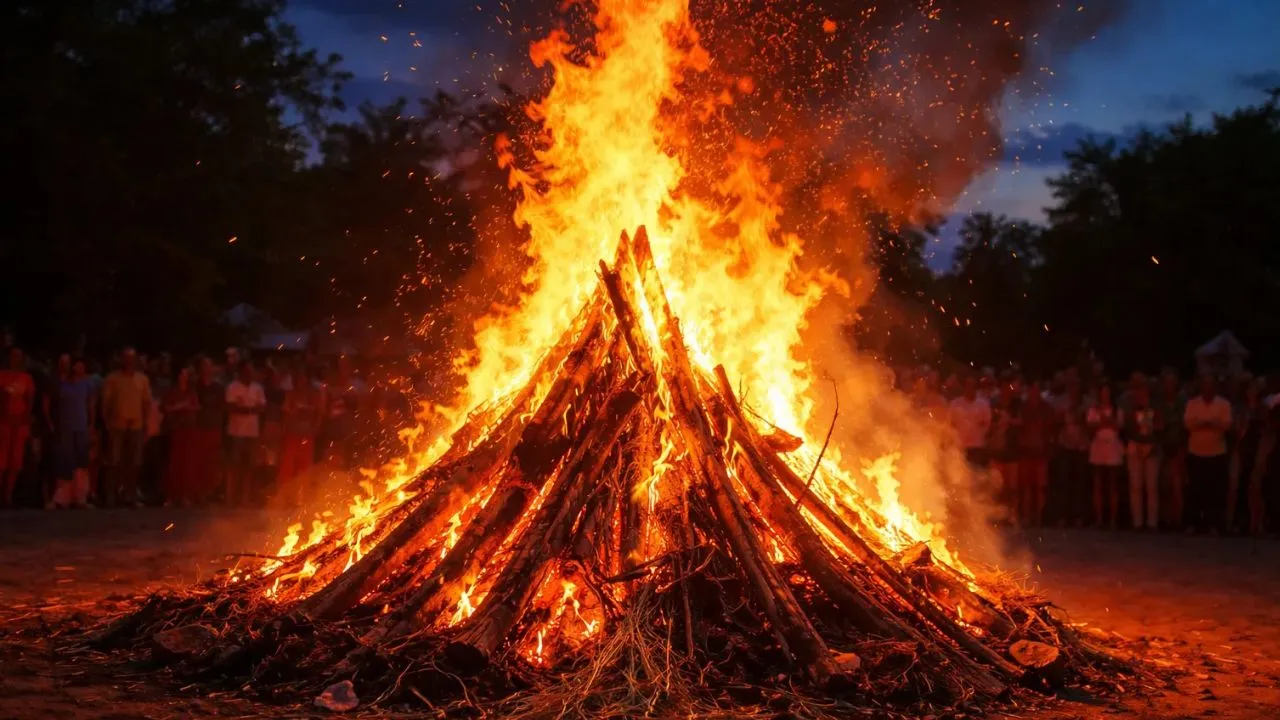 समय से पहले होलिका दहन: सहारनपुर में व्यक्ति को गिरफ्तार कर मुकदमा दर्ज, जानिए क्या है मामला 