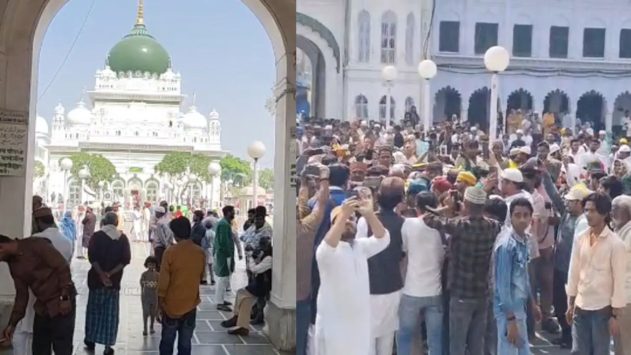 देवा शरीफ में 'जो रब है वही राम' की झलक: हिंदू-मुस्लिम बेटियों ने खेली फूलों की होली, ढोल-नगाड़ों-कव्वाली के बीच उड़ा भाईचारे का गुलाल