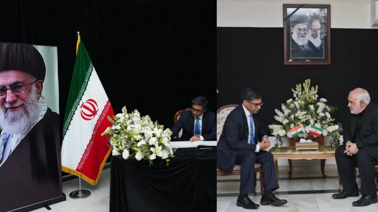  खामेनेई की मौत पर भारत की संवेदना: विदेश सचिव मिसरी ने ईरानी दूतावास पहुंचकर Condolence Book पर किया हस्ताक्षर 