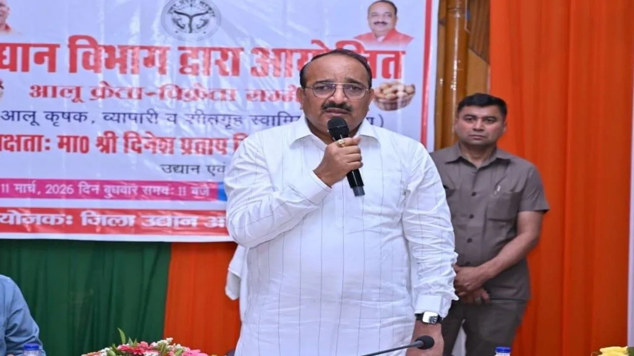 आलू किसानों को मिलेगा बेहतर मूल्य, घबराने की जरूरत नहीं : दिनेश प्रताप