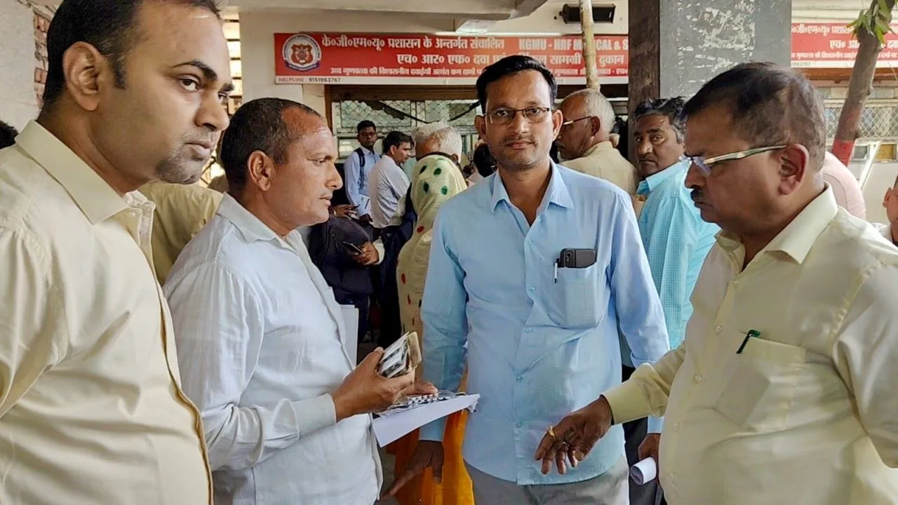 खबर का असर :  केजीएमयू में दलालों पर बड़ी कार्रवाई, लारी कार्डियोलॉजी में छापा, एक दबोचा गया,तीन फरार