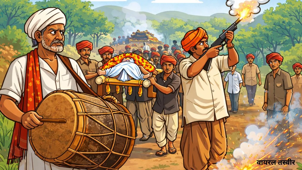  अनोखी परंपरा: थापों में बसी विदाई, आदिवासी जीवन का सत्य