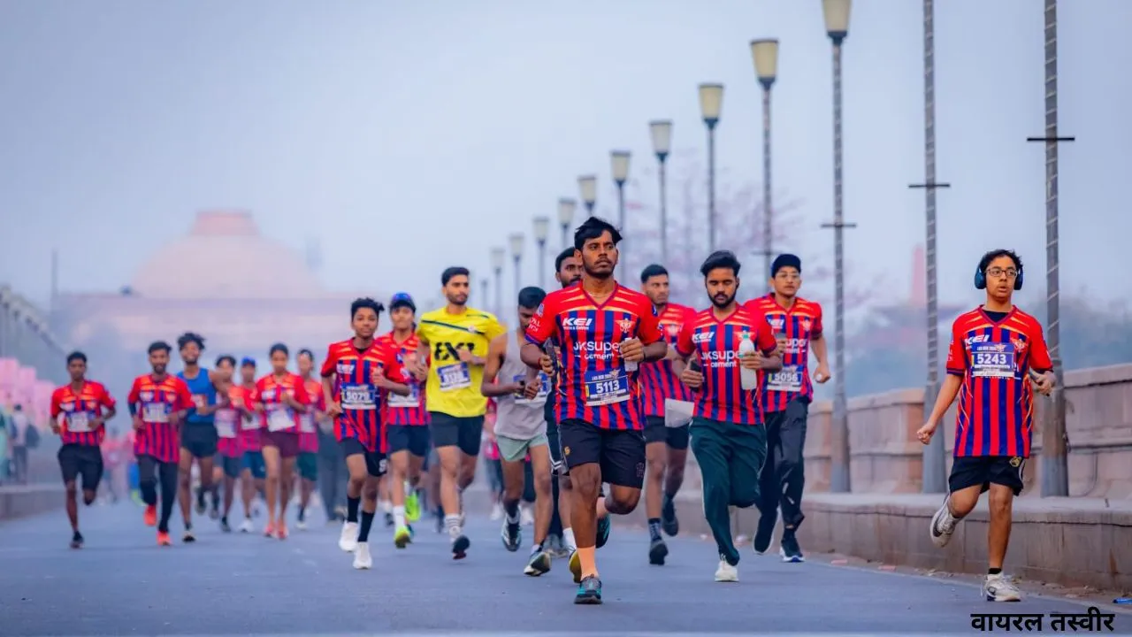   भारत की जीत पर LSG मैराथन की शुरुआत, 1090 चौराहे पर टीम इंडिया के समर्थन में जुटी युवाओं की भीड़