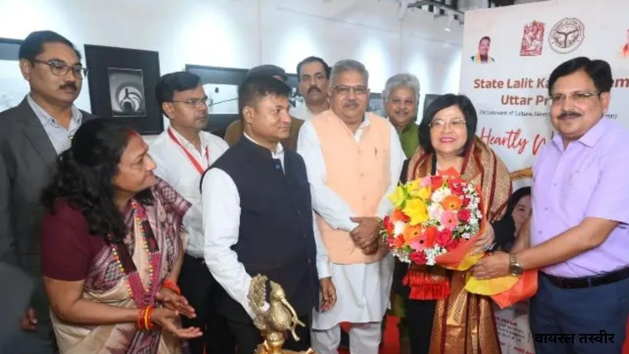  लखनऊ पहुंची कंबोडिया की राजदूत:  ललित कला अकादमी का किया दौरा, कलाकारों से की मुलाकात 