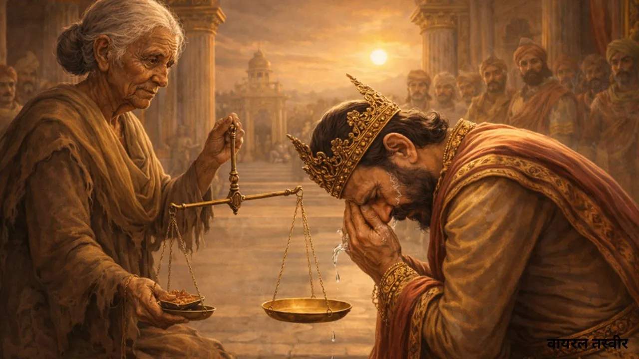 पौराणिक कथा:  राजा का टूटा अहंकार 