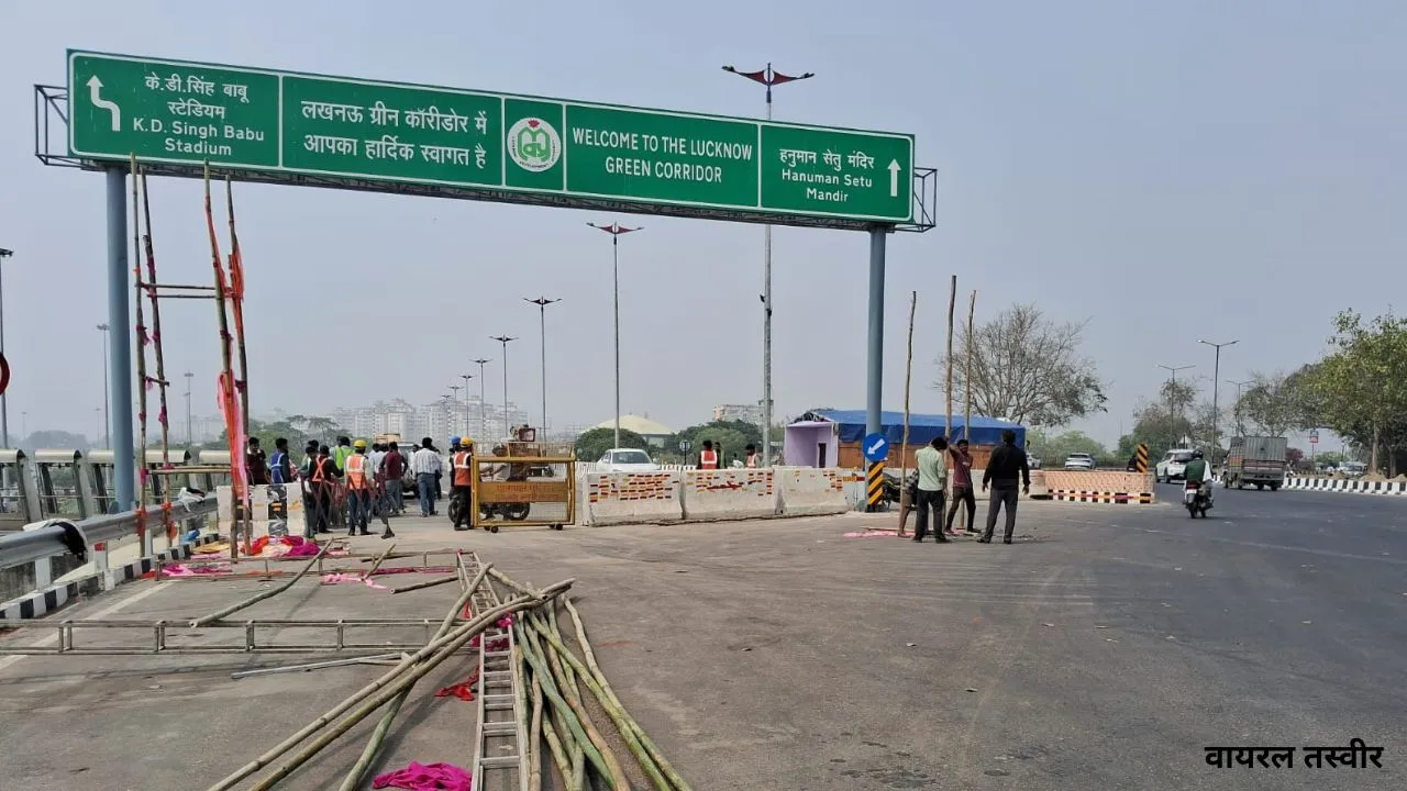  लाइटों-पौधों से सजा ग्रीन कॉरिडोर, पंडाल भी तैयार: लोकार्पण पर झूलेलाल पार्क में आएंगे 10 हजार लोग, रक्षामंत्री-मुख्यमंत्री काटेंगे फीता