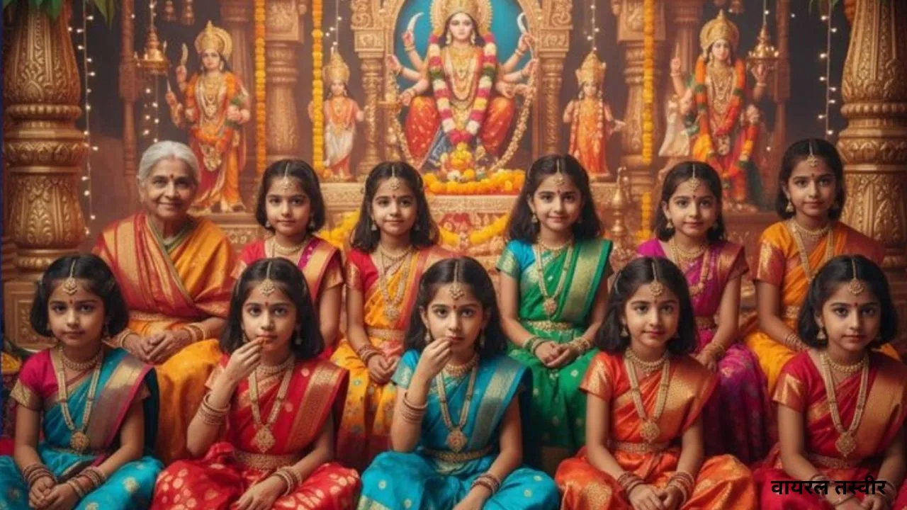 चैत्र नवरात्र पर हल्द्वानी मेयर ने लिया आशीर्वाद,  नगर निगम परिसर में 150 कन्याओं का पूजन कर बांटा प्रसाद 