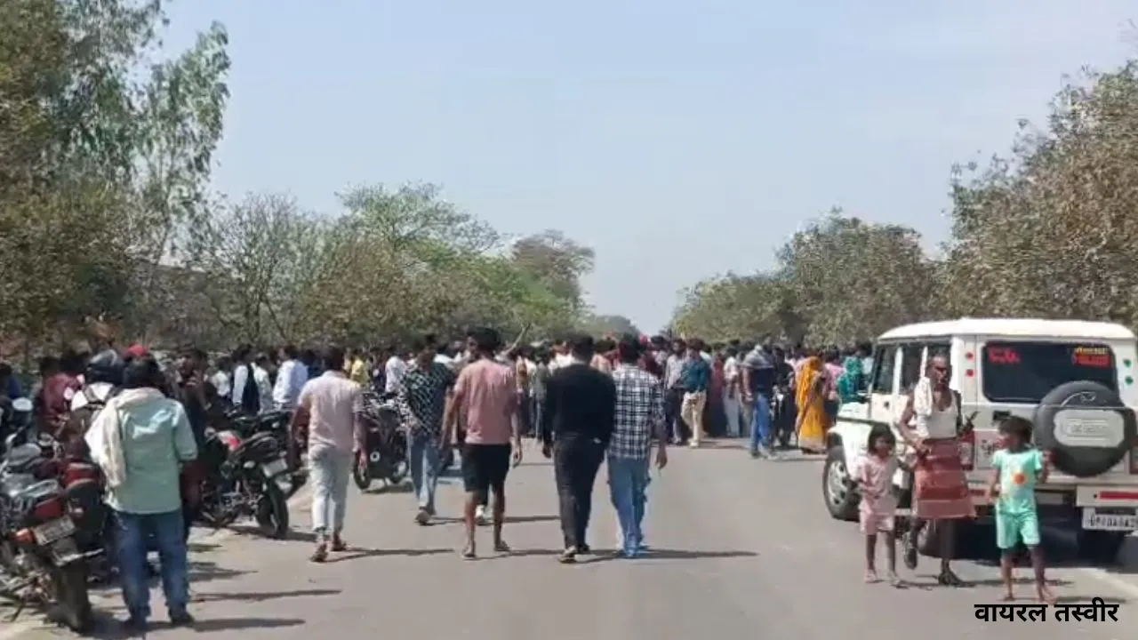 रायबरेली में बड़ा हादसा:  कंटेनर ने तीन छात्रों को रौंदा, दो की मौत; आक्रोशित लोगों ने हाईवे किया जाम