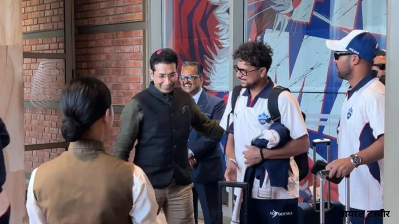  लखनऊ पहुंची दिल्ली की टीम का हुआ शानदार स्वागत,  मुकाबले से पहले इकाना में खिलाड़ियों का अभ्यास