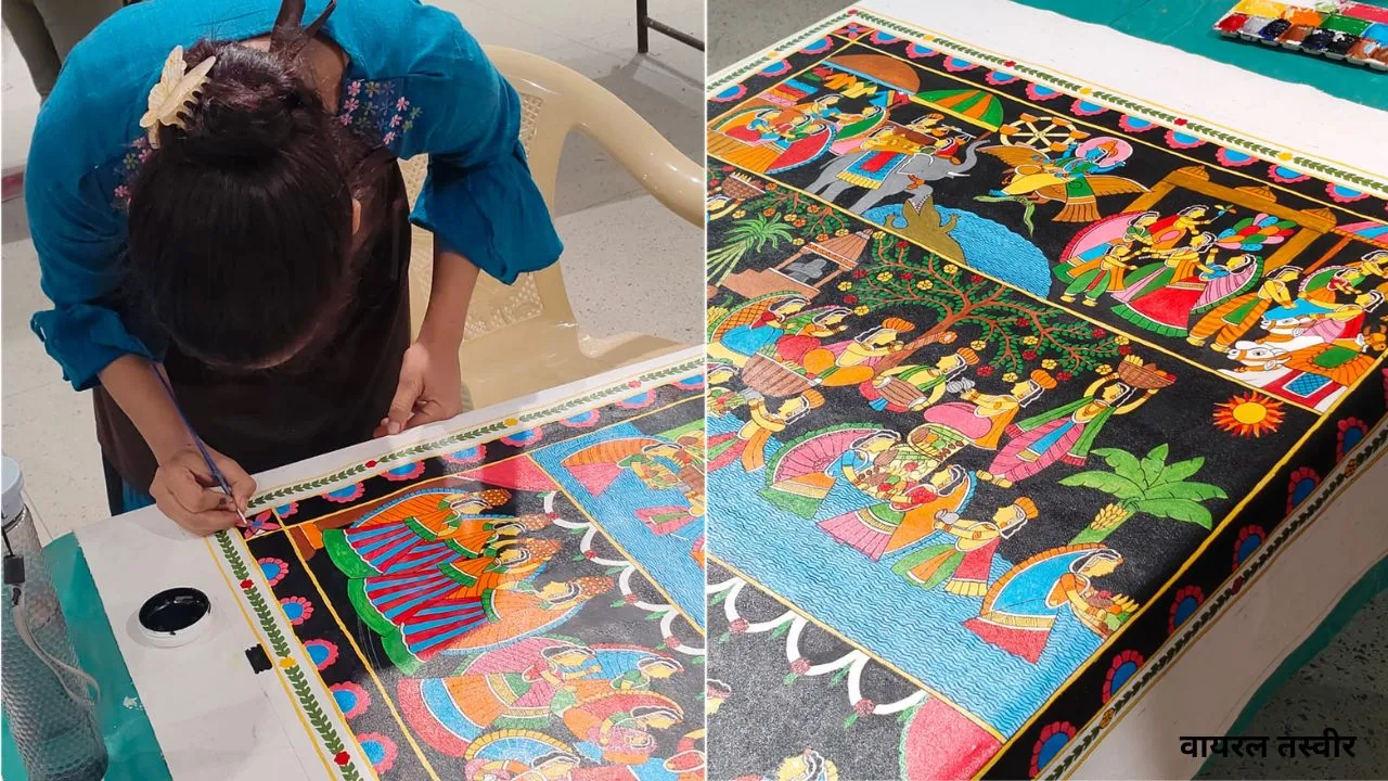 टिकुली पेंटिंग:  परंपरा से आधुनिक कला तक की रचनात्मक यात्रा