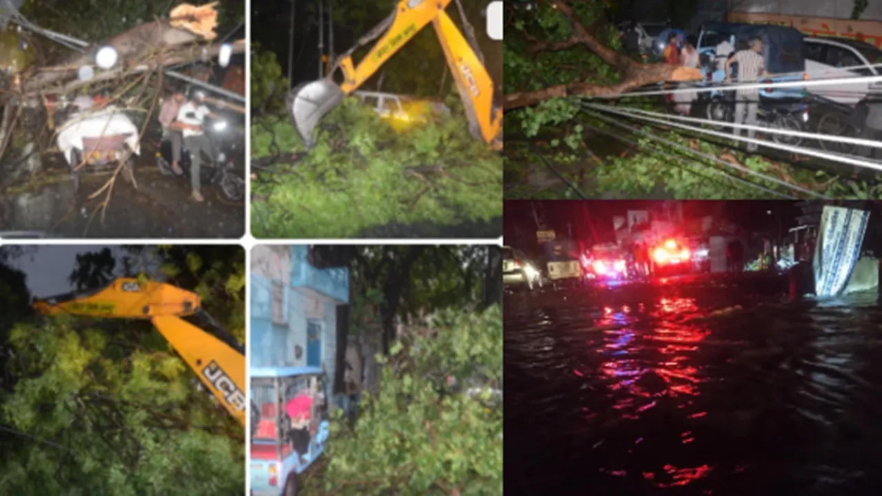 कानपुर में अचानक बदले मौसम ने मचाई तबाही, बाजारों में 50 करोड़ का नुकसान