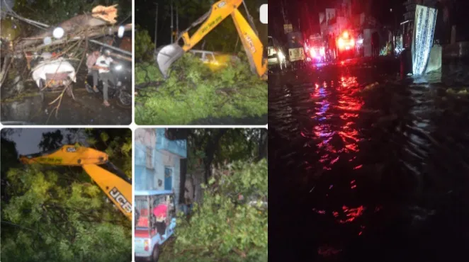 UP में मौसम का कहर :  कानपुर और बुंदेलखंड समेत UP के जिलों में बारिश और ओलावृष्टि ने मचाई तबाही, सैकड़ों एकड़ फसल बर्बाद