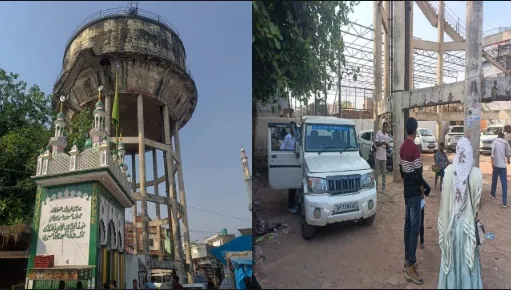 बाराबंकी : जर्जर पानी की टंकी के नीचे पार्किंग, हादसे का बना खतरा, क्या घटना के बाद चेतेंगे जिम्मेदार?