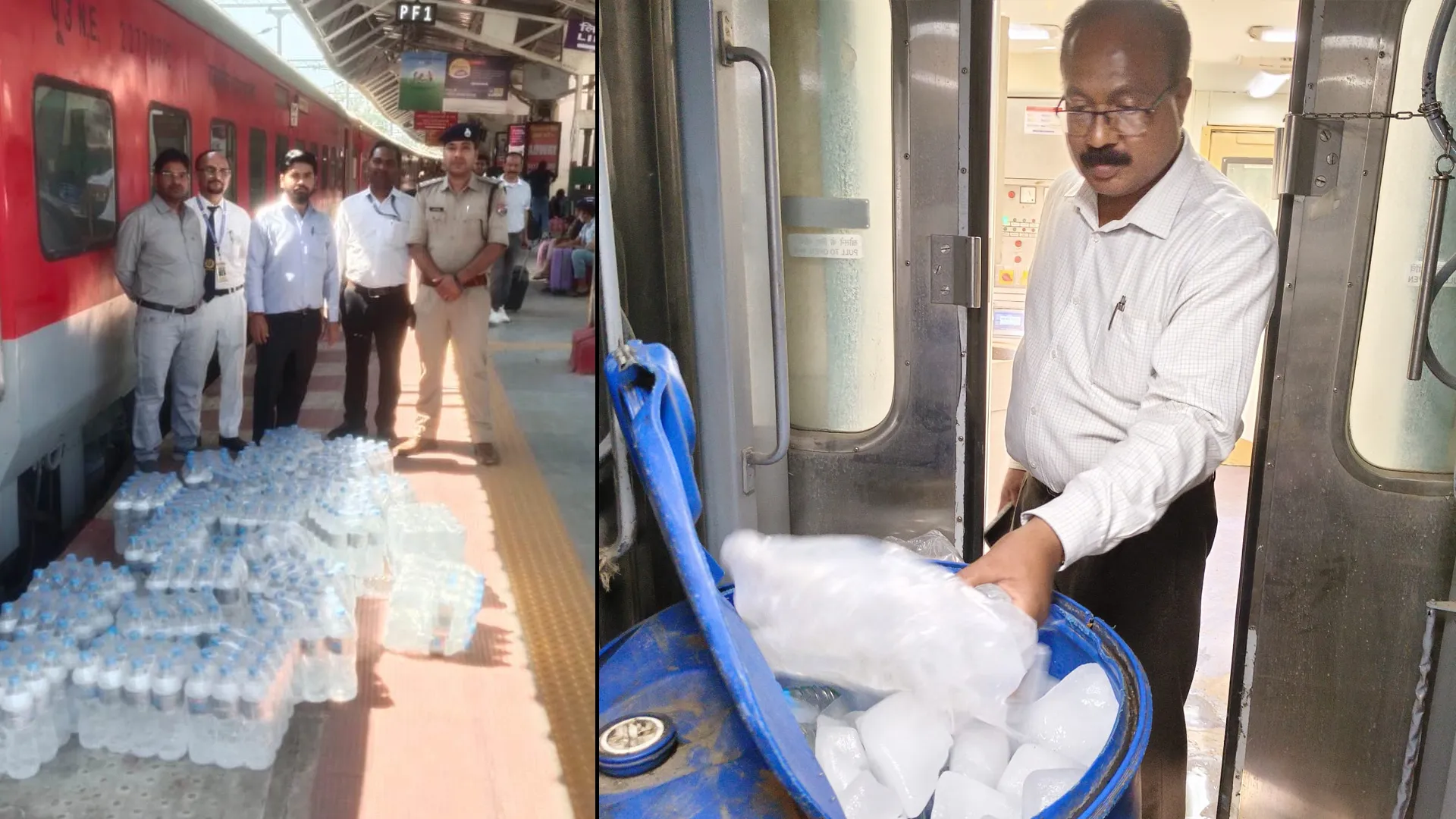 Bareilly : ट्रेनों में अवैध वेंडरों की घुसपैठ, फिर पकड़ा पानी का खेल