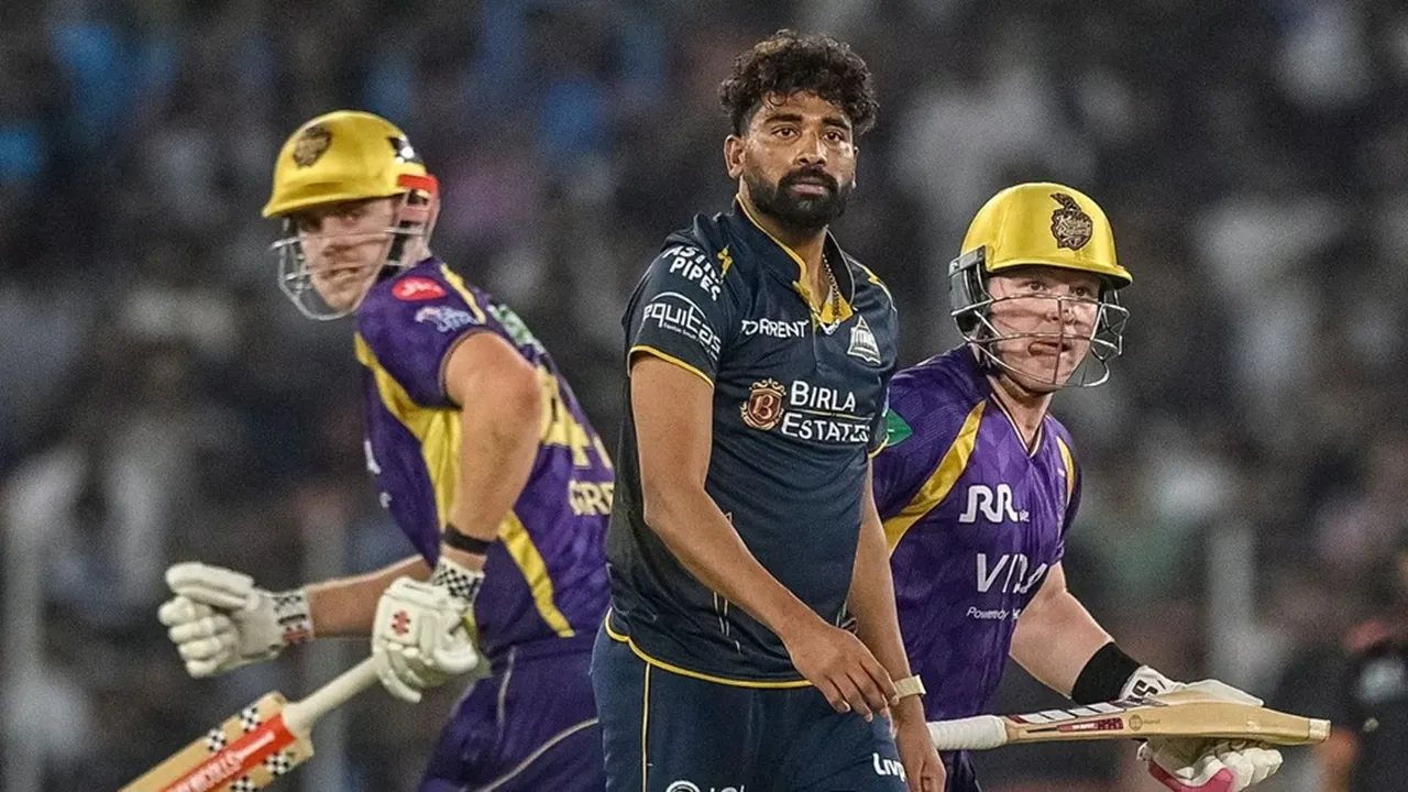 आईपीएल 2026 : KKR ने गुजरात टाइटंस को दिया 180 रनों का लक्ष्य, कैमरन ग्रीन ने खेली अर्धशतकीय पारी 