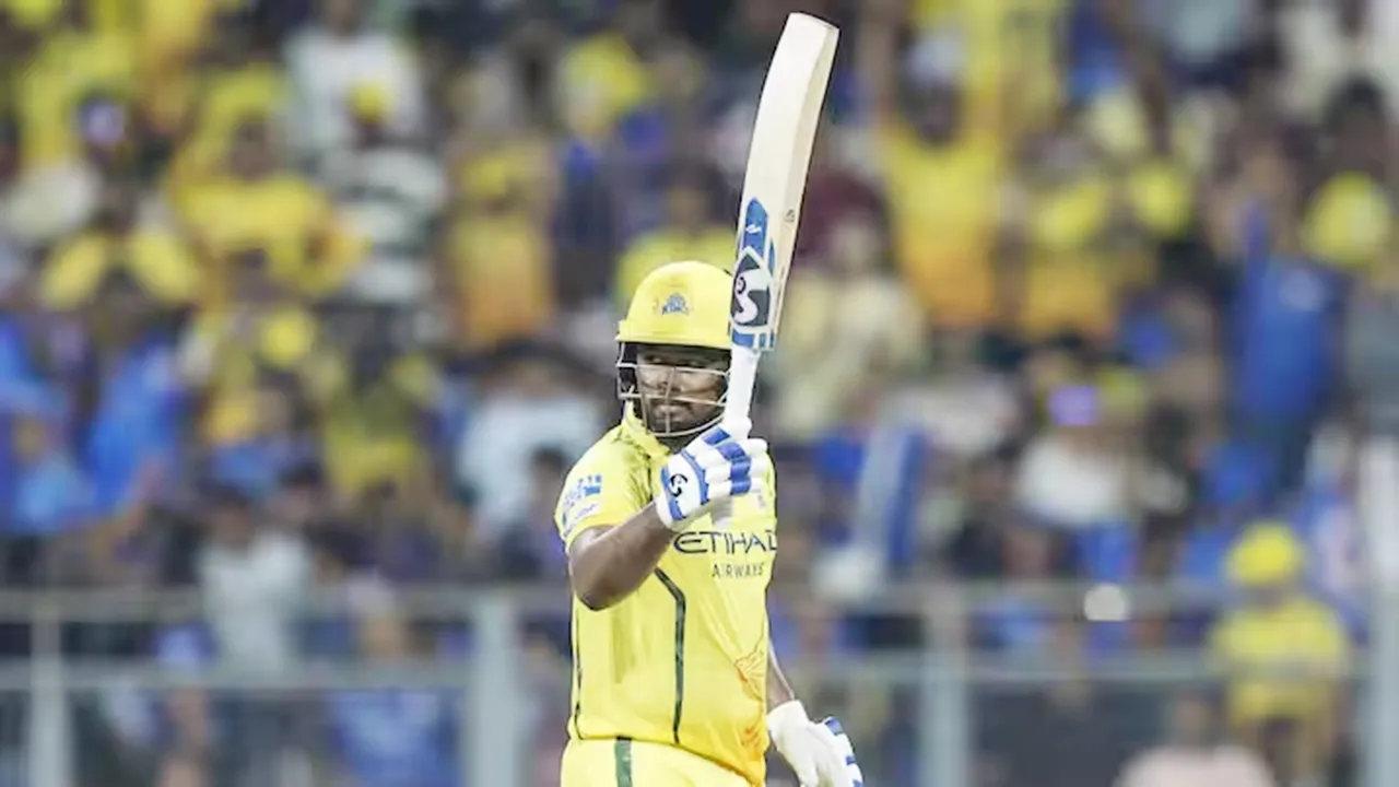 आईपीएल 2026 : संजू सैमसन का शतक, चेन्नई सुपर किंग्स ने मुम्बई इंडियंस को दिया 207 रनों का लक्ष्य 