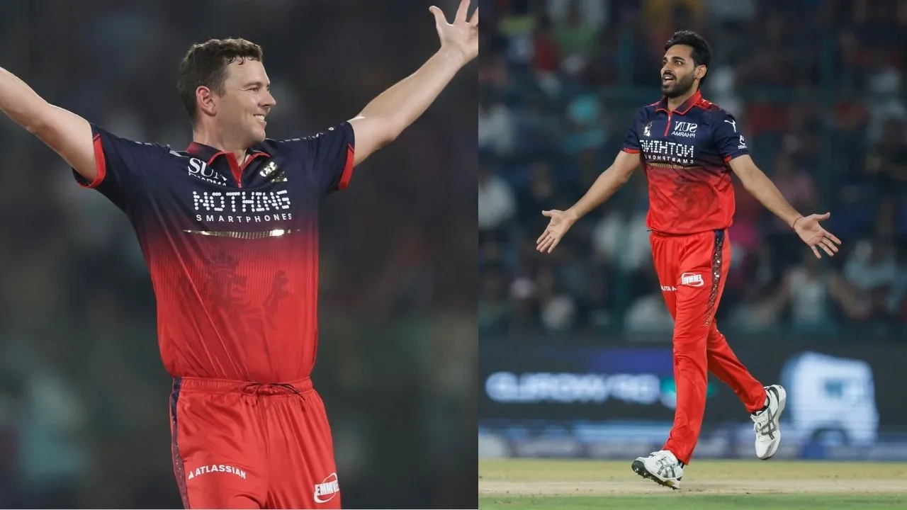 आईपीएल 2026 :  हेजलवुड और भुवनेश्वर ने दिल्ली कैपिटल्स की पारी को 75 रन पर समेटा