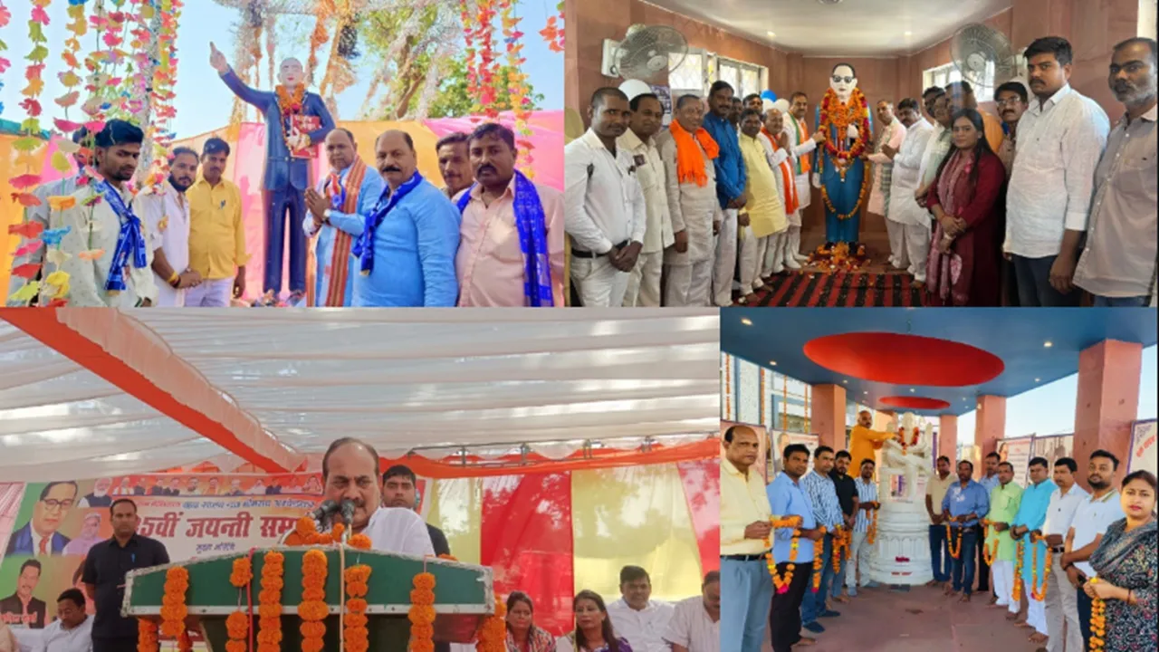 बाराबंकी : धूमधाम से मनी बाबा साहब की 135वीं जयंती, शोभायात्रा व विचार गोष्ठी के साथ हुए विभिन्न कार्यक्रम