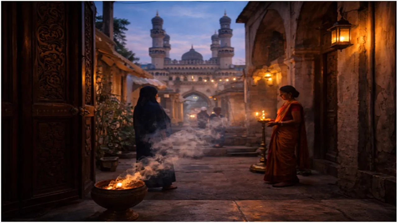 अनोखी परंपरा... हैदराबाद की शाम : रूहानियत, खुशबू और सुकून का संगम