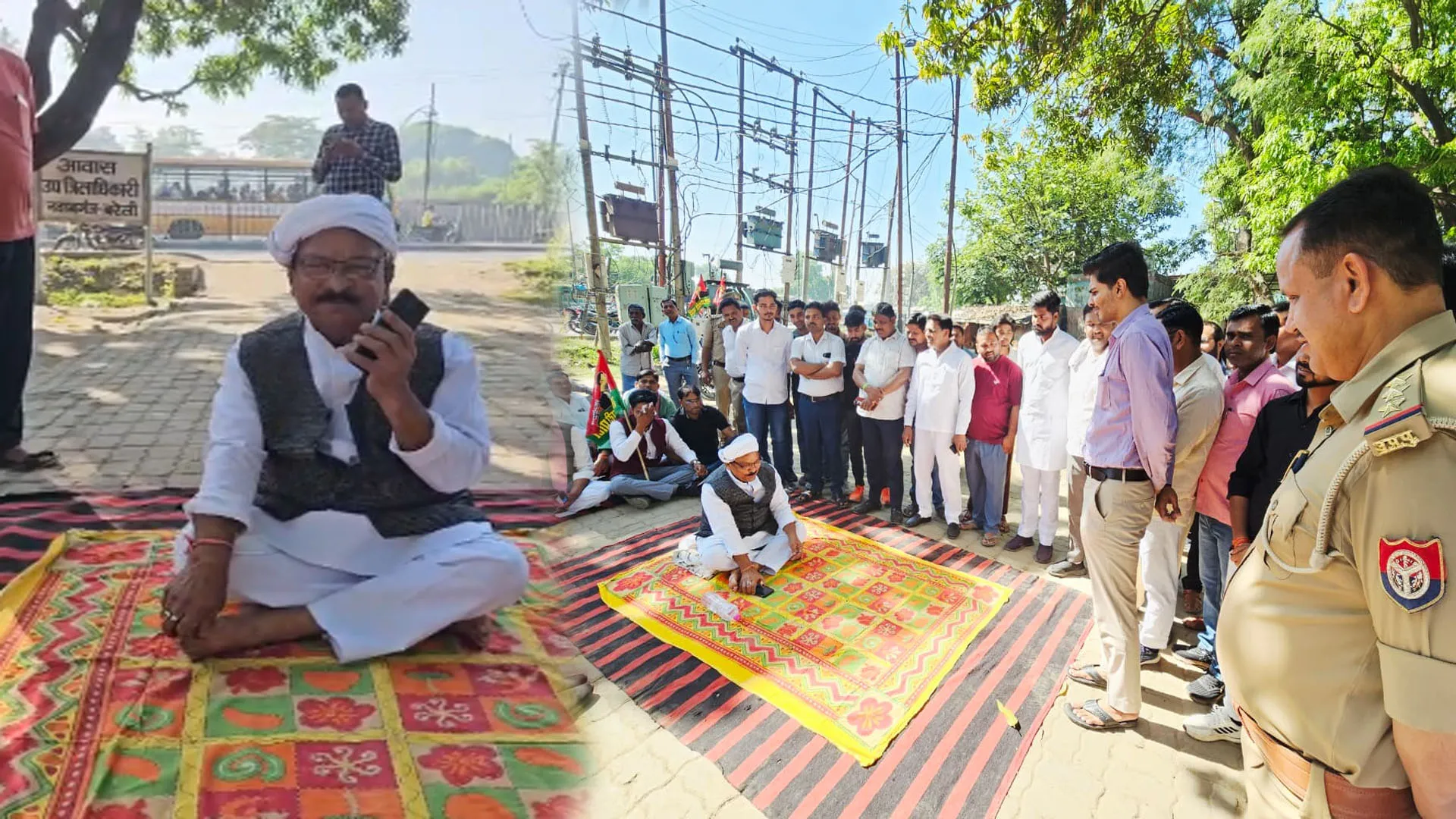Bareilly: एक सप्ताह में किसानों को होगा भुगतान...आश्वासन पर माने भगवत सरन ने धरना किया खत्म