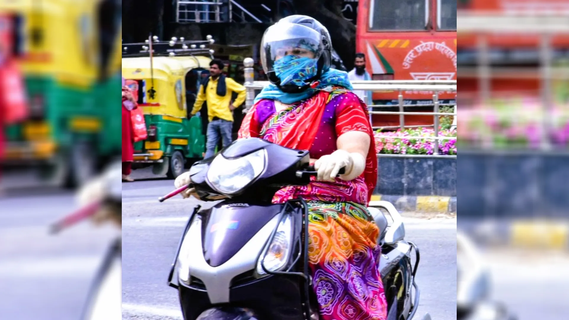 Moradabad: बादलों के साथ लुकाछिपी करते रहे सूर्यदेव, ठंडी हवा ने दी राहत