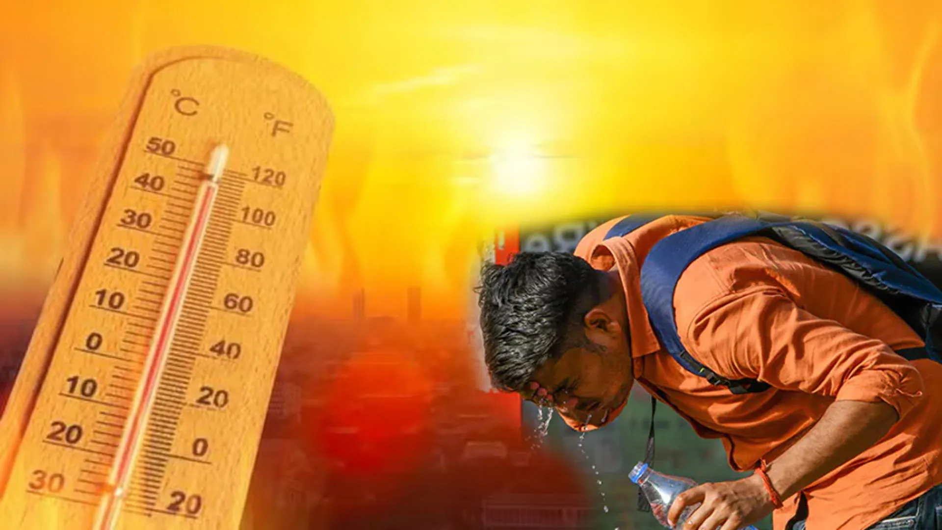 Moradabad:हीट वेव का कहर जारी, दिन-रात तप रहा शहर, न्यूनतम तापमान 24 डिग्री पहुंचा