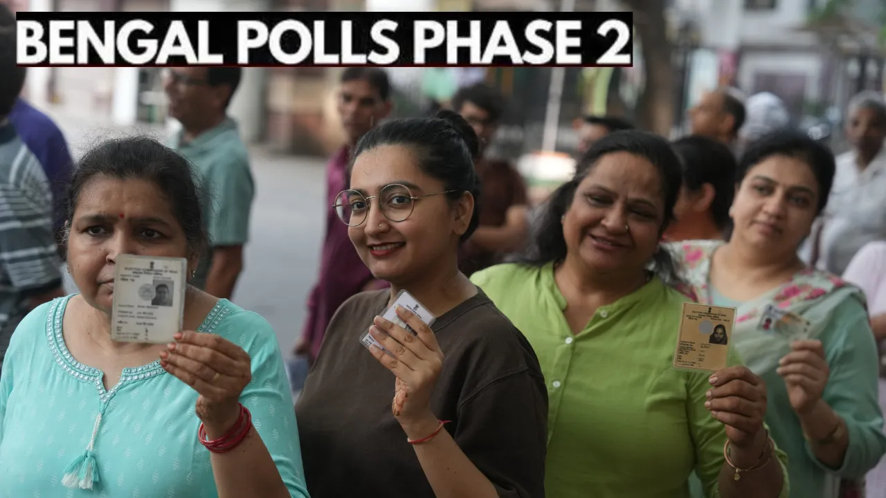 Bengal Election Voting: पश्चिम बंगाल में आज 142 सीटों पर मतदान, TMC-BJP के बीच तीखा मुकाबला