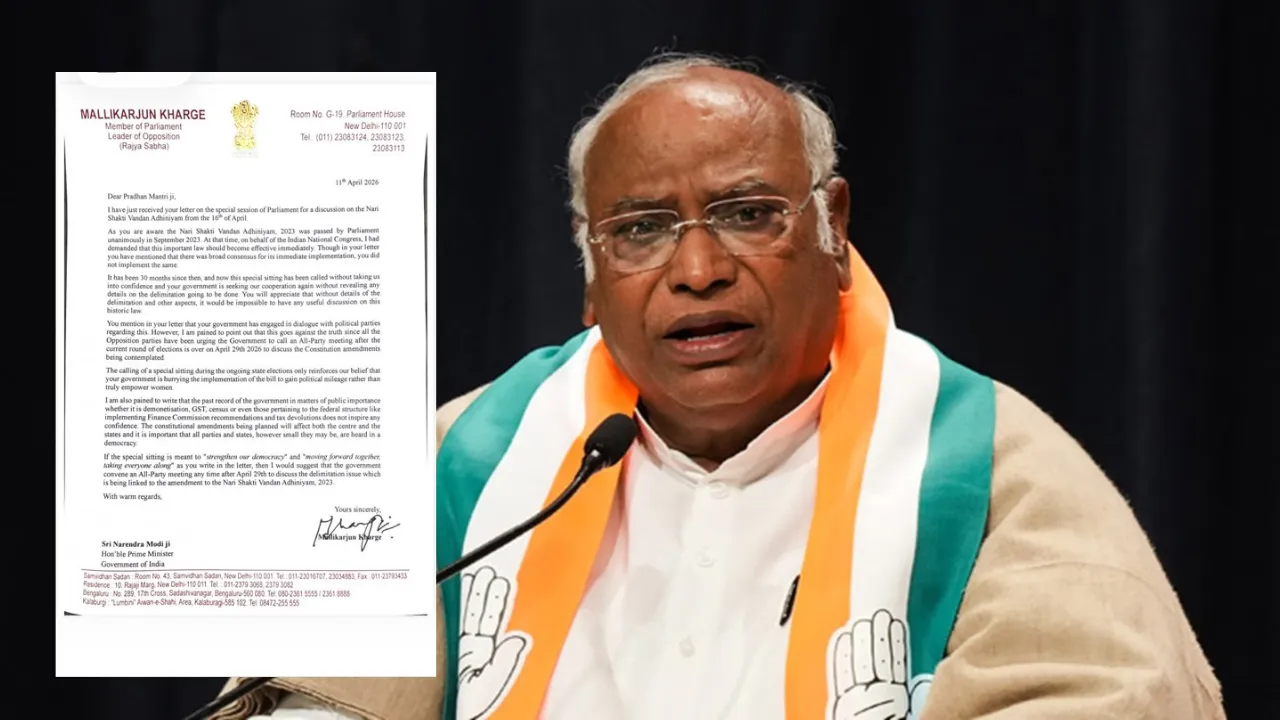 30 महीने इंतजार के बाद अचानक विशेष सत्र? खरगे ने PM मोदी पर लगाया राजनीतिक लाभ का आरोप