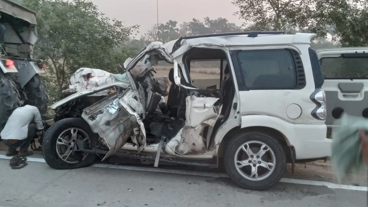 मऊ में दिल दहला देने वाला हादसा: बेटी की शादी की खुशियां मातम में बदलीं, एक ही परिवार के 3 सदस्यों समेत 5 लोगों की मौत