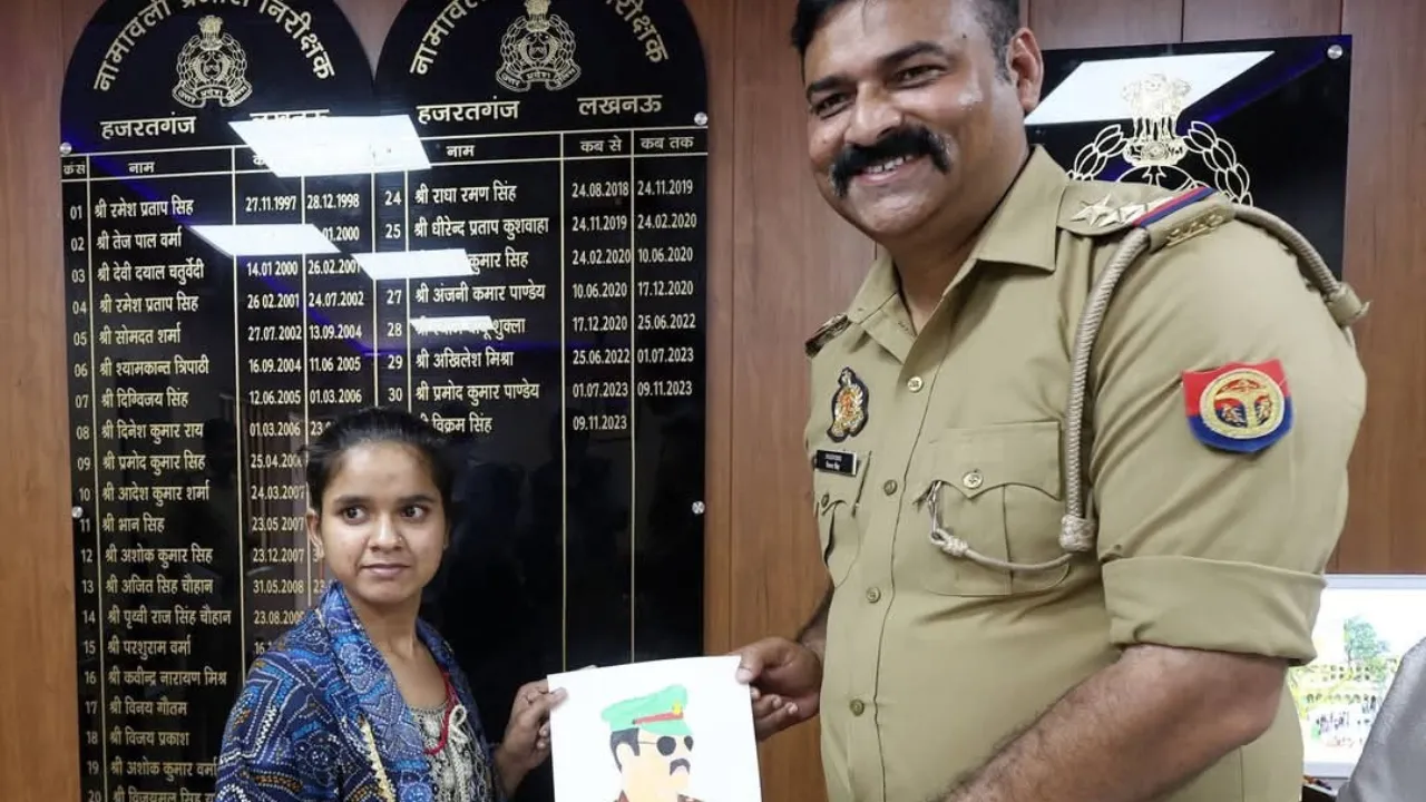 कानपुर की खुशी को बोलता देख भावुक हुए इंस्पेक्टर, बोले– यह चमत्कार है और...