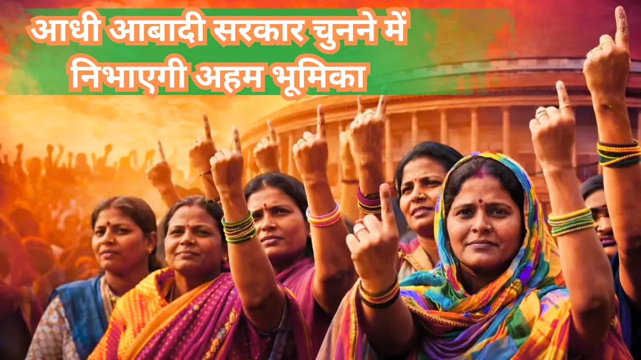 आधी आबादी सरकार चुनने में निभाएगी अहम भूमिका! पुरुष-महिला मतदाताओं के बीच फासला घटकर 1.46 लाख रह गया